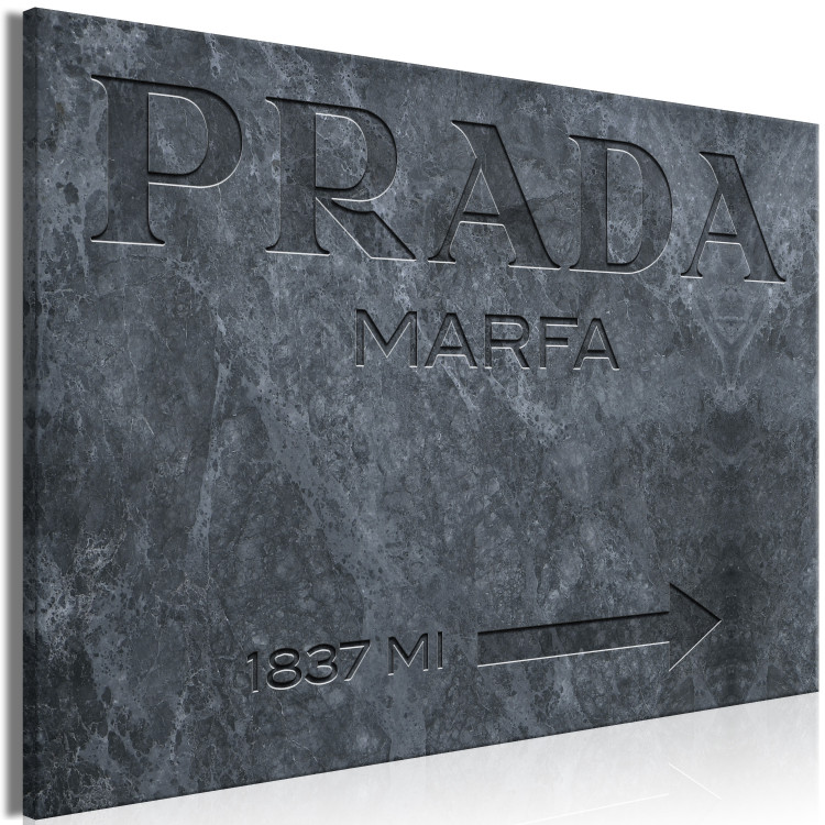 Leinwandbild Prada (schwarzer) Marmor 122299 additionalImage 2