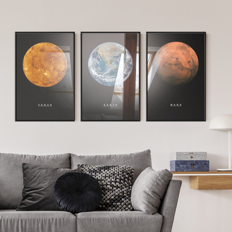 Set de poster Tres planetas 124899