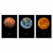 Set de poster Tres planetas 124899 additionalThumb 1