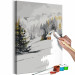 Obraz do malowania po numerach Zimowy domek 130699 additionalThumb 7