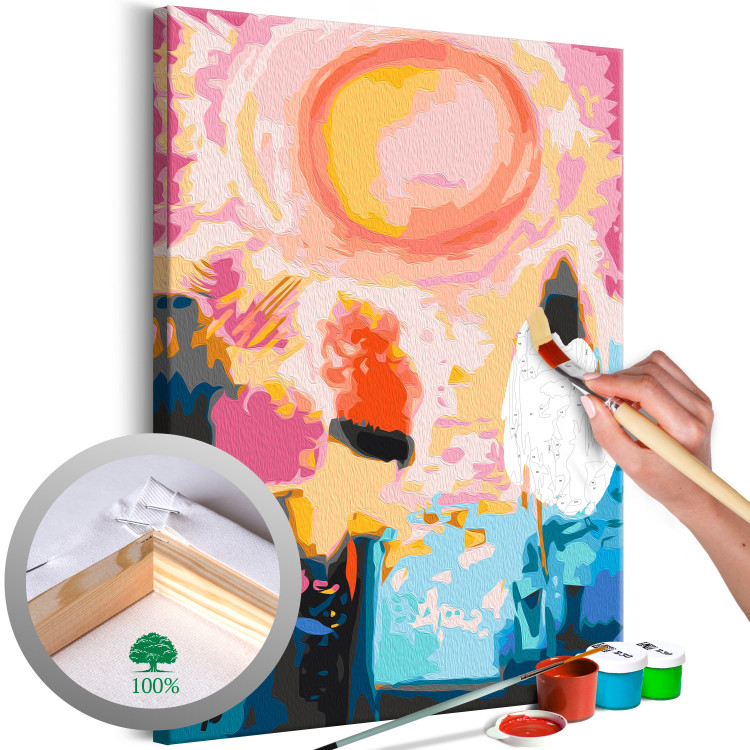 Kit de peinture par numéros Dreamlike Sunset 136499