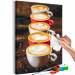 Obraz do malowania po numerach Gorące cappuccino 143299 additionalThumb 3