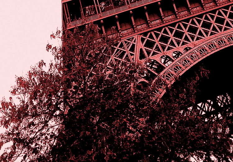 Poster Paris Collage - Three Photos of the Eiffel Tower in the National Colors of France 144799 additionalImage 2