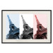 Poster Paris Collage - Three Photos of the Eiffel Tower in the National Colors of France 144799 additionalThumb 26