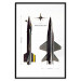 Wall Poster North American X-15 - Rocket Plane in Projection with Dimensions 146299 additionalThumb 20