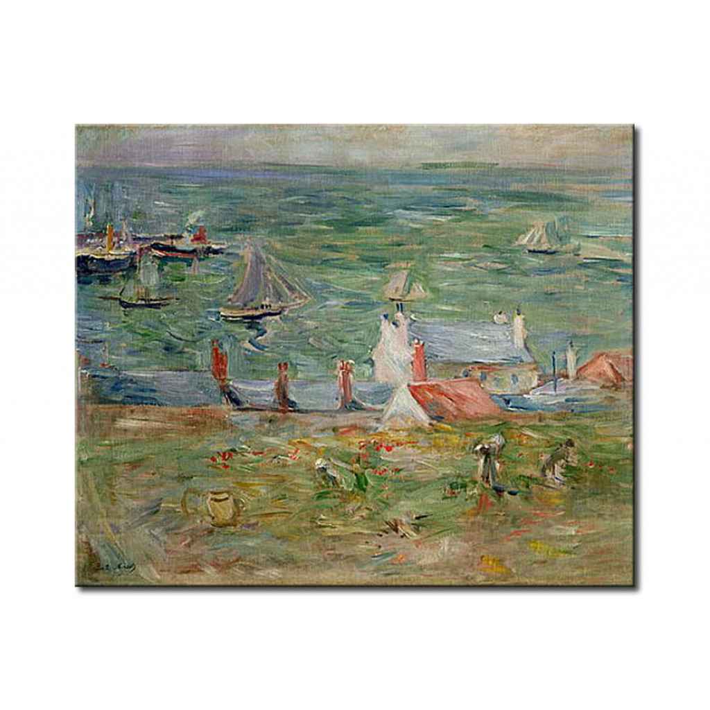 Schilderij  Berthe Morisot: The Port Of Gorey On Jersey