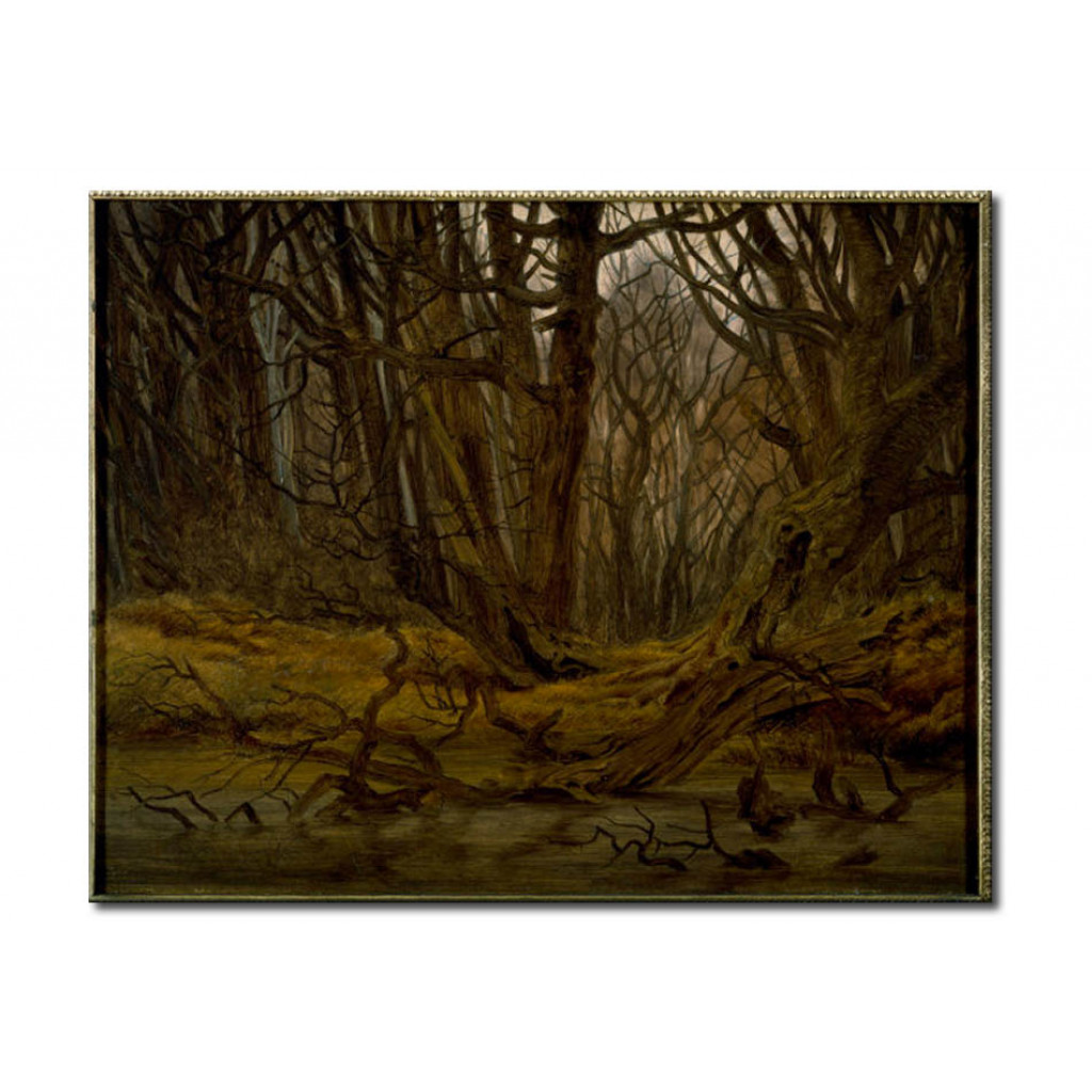 Schilderij  Caspar David Friedrich: Forest In Late Autumn