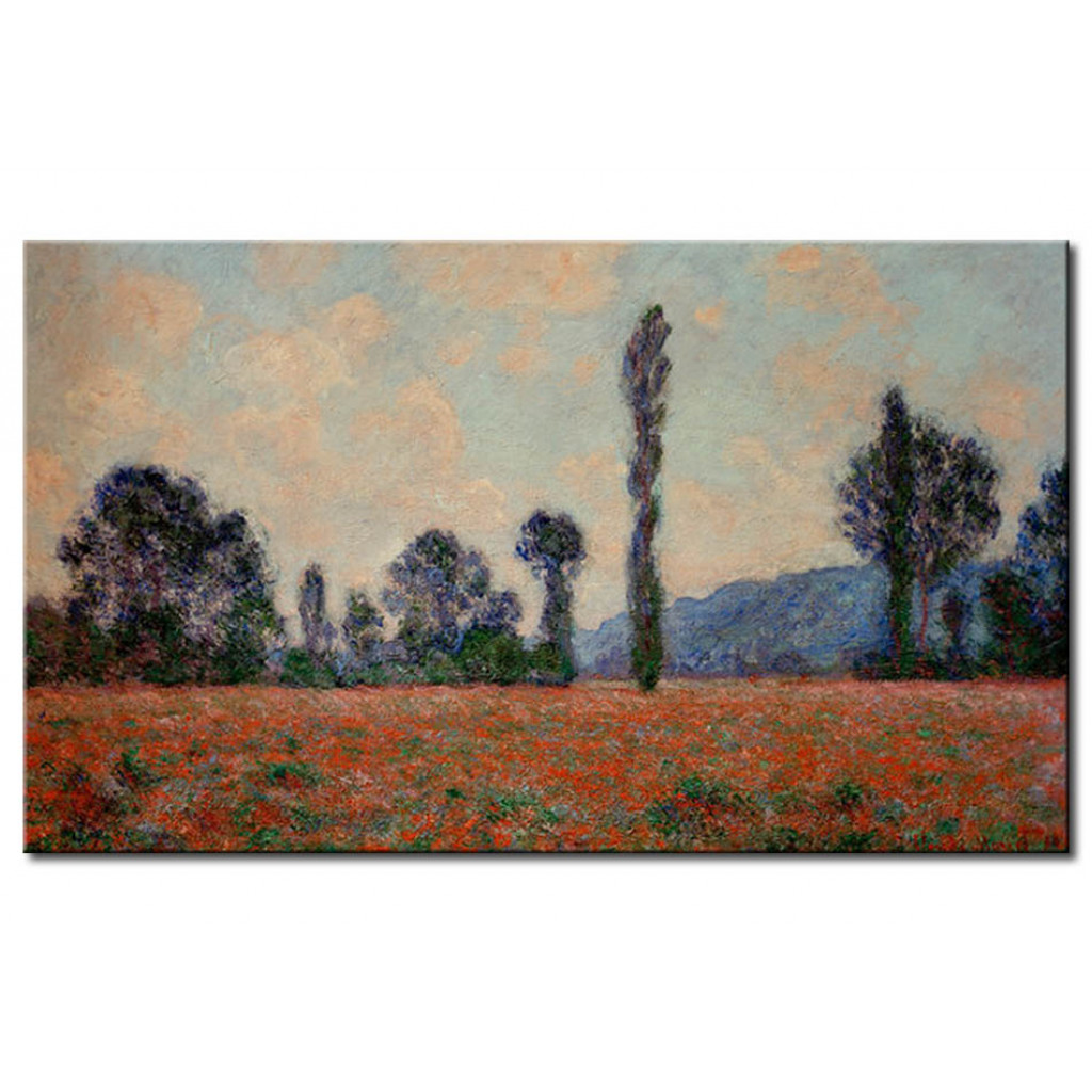 Schilderij  Claude Monet: Champ Des Coquelicots