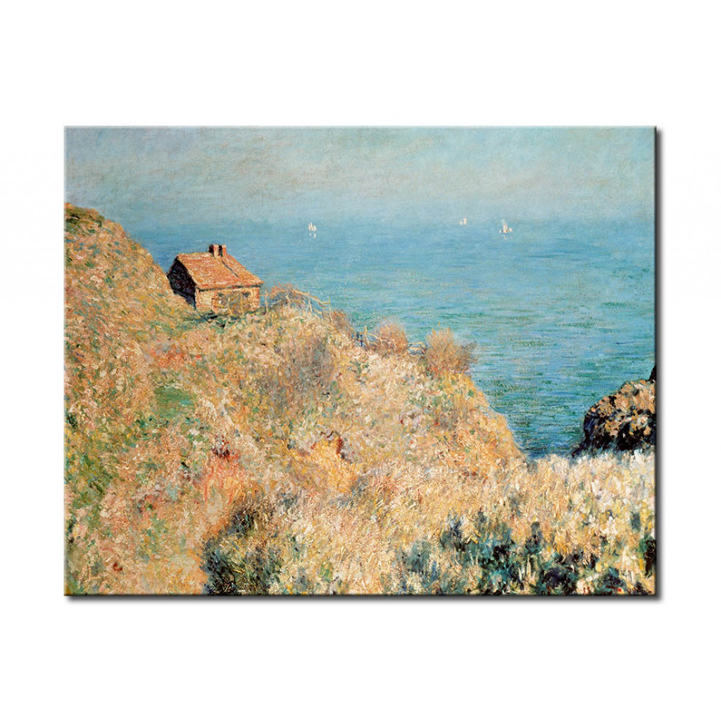 Schilderij  Claude Monet: The Customs Officer's Cottage At Varengeville