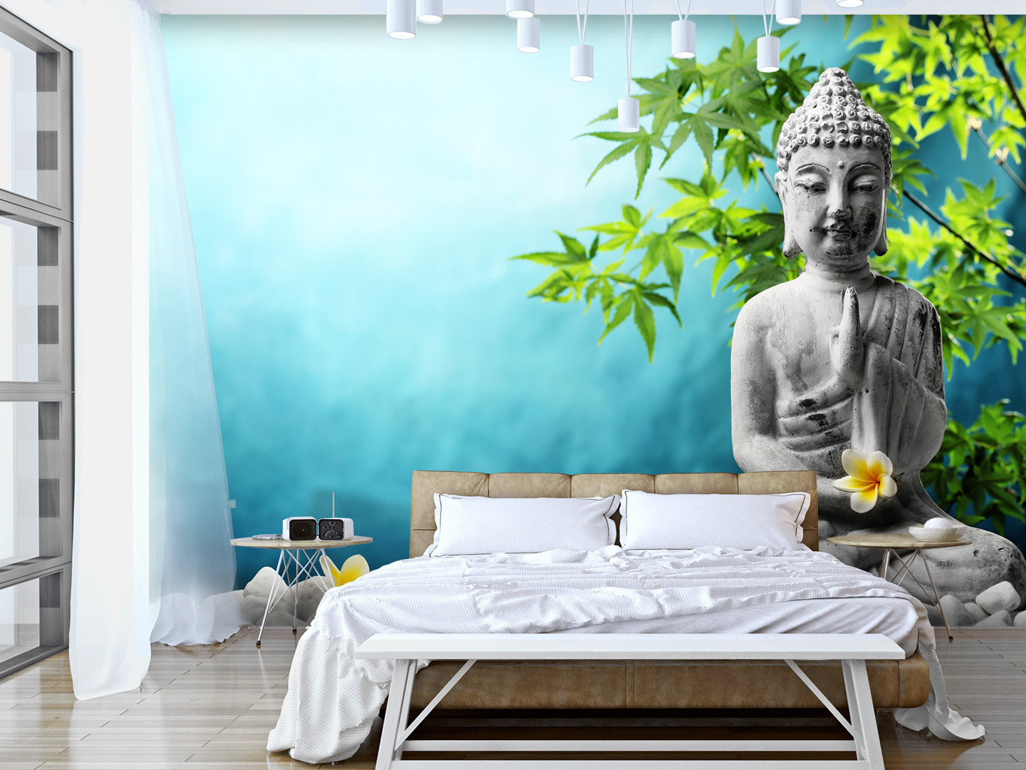 Color Solution Window Wallpaper Gautam Buddha Wallpaper Wall Sticker for  Home Decor, Living Room, Bedroom, Hall, Kids Room, Play Room(Self Adhesive  Vinyl,Water Proof) (24 x 18 Inch (3 sq ft) : Amazon.in: